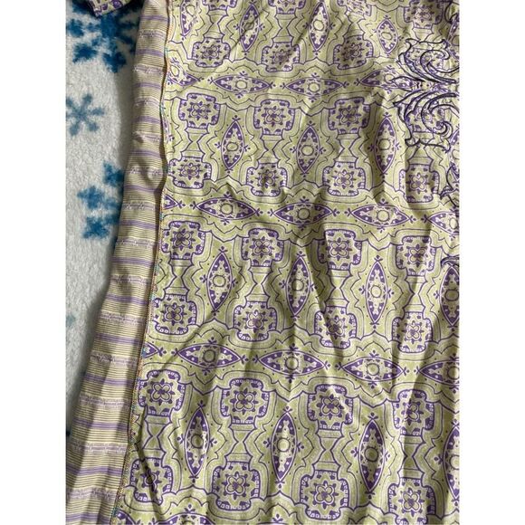 Robert Graham Knowledge Wisdom Truth Mens Short Sleeve Button Down Shirt  M - Picture 6 of 6